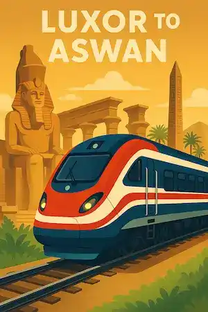 مواعيد القطارات من الأقصر إلى أسوان