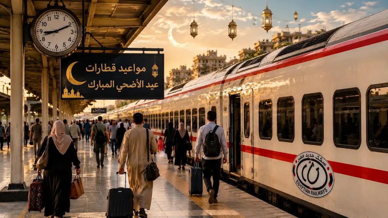 تشغيل قطارات إضافية بمناسبة عيد الأضحى 2026.. تعرف على جدول المواعيد